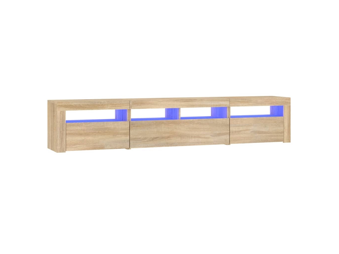 Tv Cabinet, Tv Cabinets Vidaxl Marrom Madeira Processada (n/a)