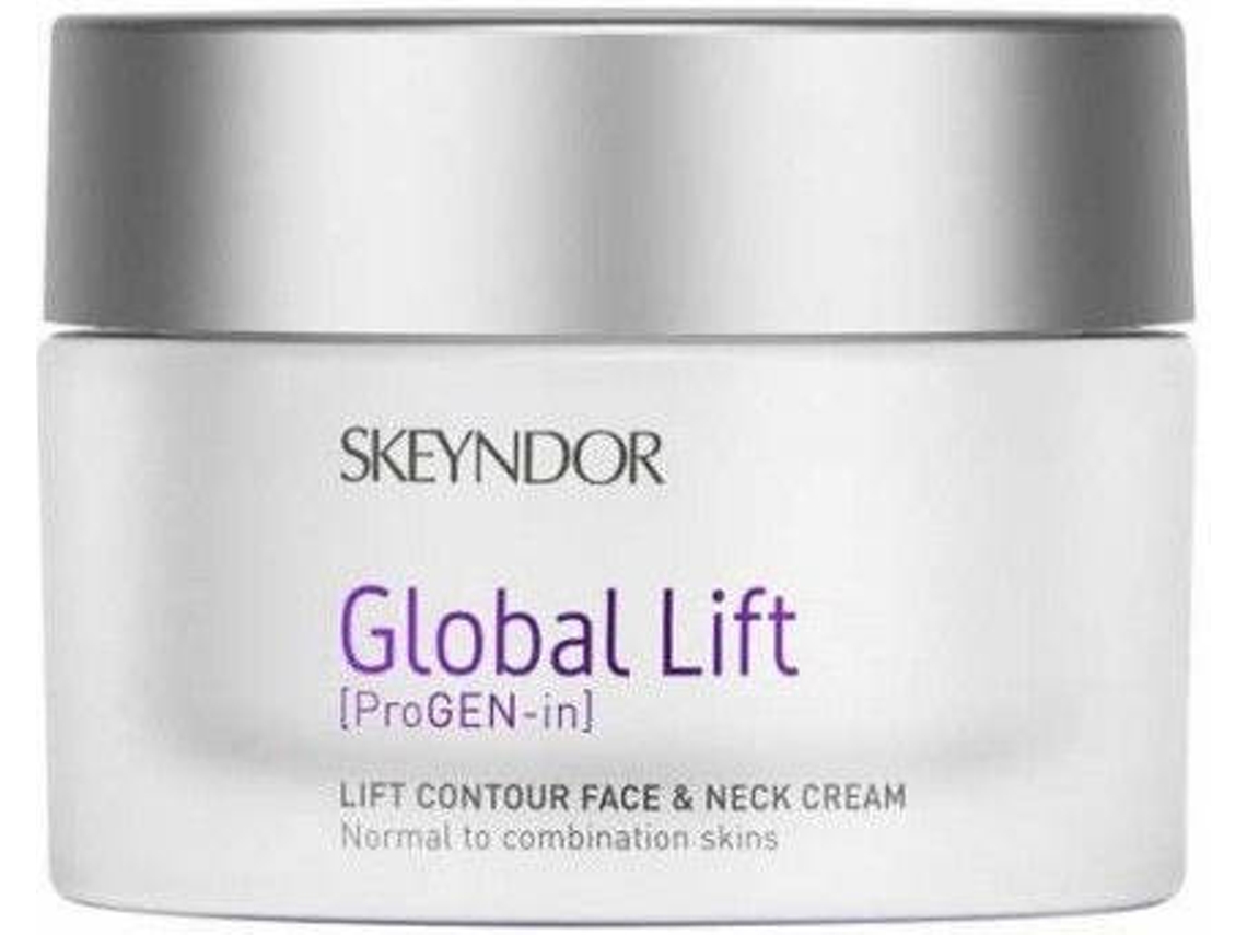 Creme de Rosto e Pescoço SKEYNDOR Global Lift Lift Contour Faceneck Cream Normal Skins (50 ml)