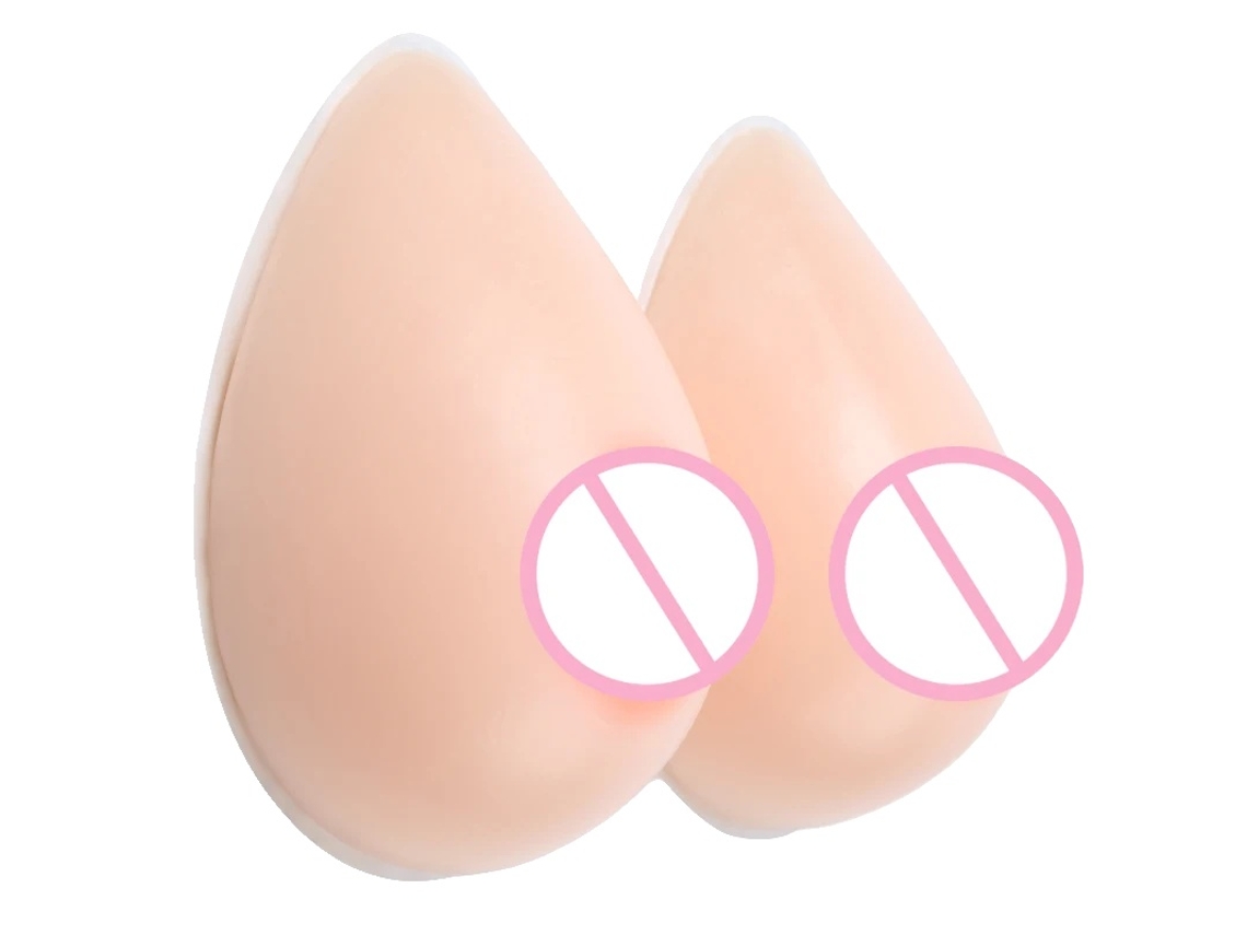 Seios Falsos De Silicone, Auto-adesivos, Movimento Realista, Peitos Brancos-b, L-800g-b