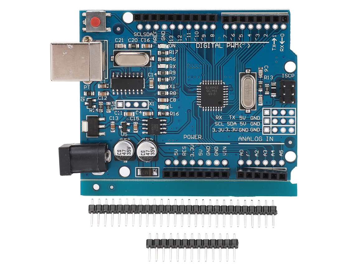 Placa de desenvolvimento com controlador de microprocessador para módulo R3