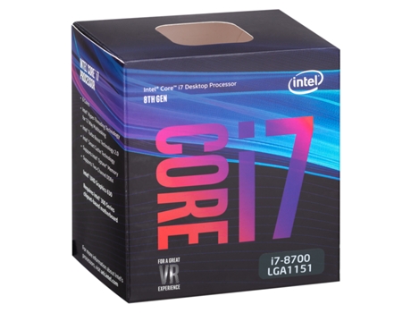 Processador INTEL-Core i7-8700 (Socket LGA1151 - Hexa-Core - 3.2