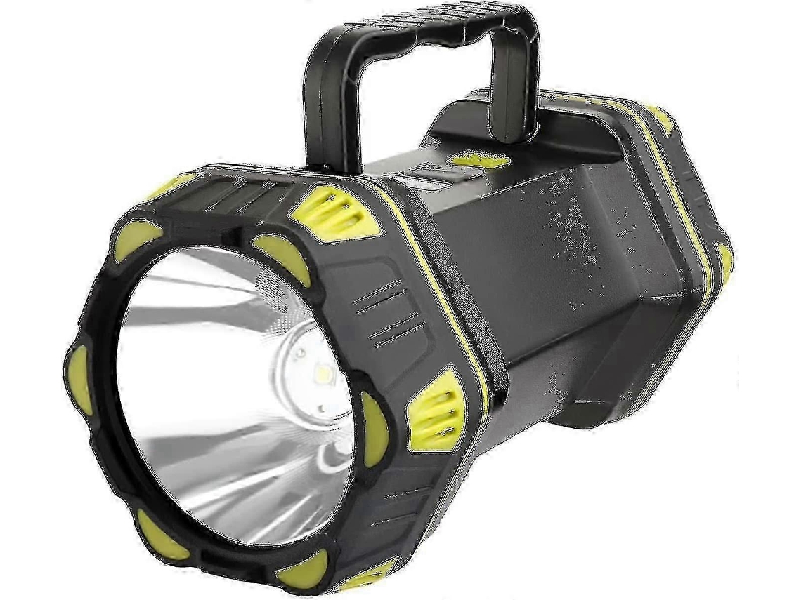 Lanterna Led Recarregável Para Acampamento, Luz Multifuncional Para Acampamento, Holofote Externo À Prova Dágua, Lanterna De Alta Potência. Olysi Shop