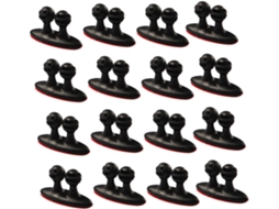 Organizador De Cabos Com 32 Peças, Clips Para Cabos, Suporte Para Carregador, Presilhas Fixas Para G Gokoco