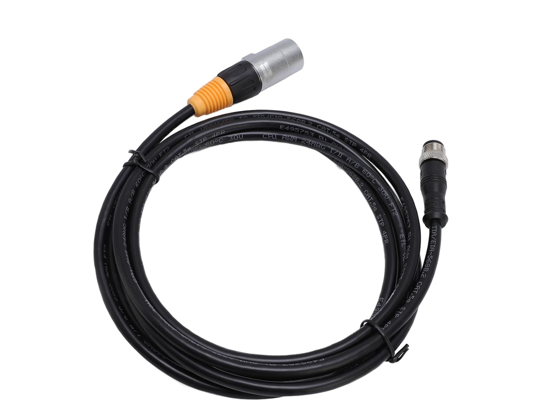 Cabo de Rede Ethernet Rj45 Blindado, Resistente À Água, Conector de 5 Pinos SFUSHOS
