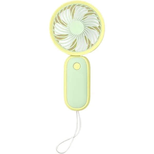 Mini Ventilador Com Alça Para Pendurar, Carregamento Usb, Ventilador Elétrico, Ventilador De Mão Portátil E Silencioso