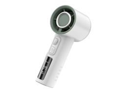 Ventilador Portátil Pequeno De Mão, Modelo 2025, Com Visor Digital, Usb De Alta Velocidade, Recarregável E Para Uso Externo