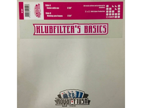Vinil Klubfilters Basics Royal Flush Records