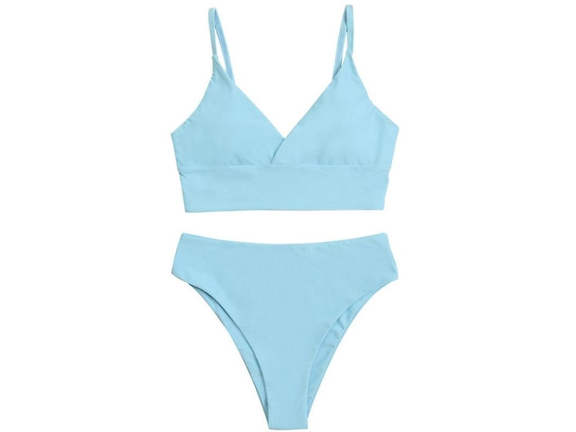 2026 traje de Bikini para Mulher, Triângulo Sexy de Cor Solida com Bicos Removíveis