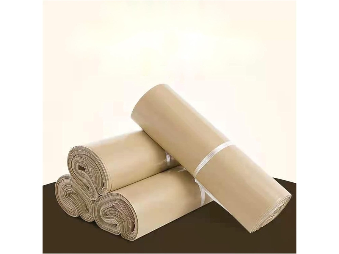 Pacote com 50 unidades de envelopes plásticos para envio de roupas, incluindo 12 sacos de arame para guardar roupas e presentes.