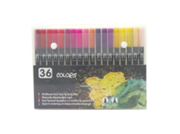 Conjunto de 36 Canetas de Pintura