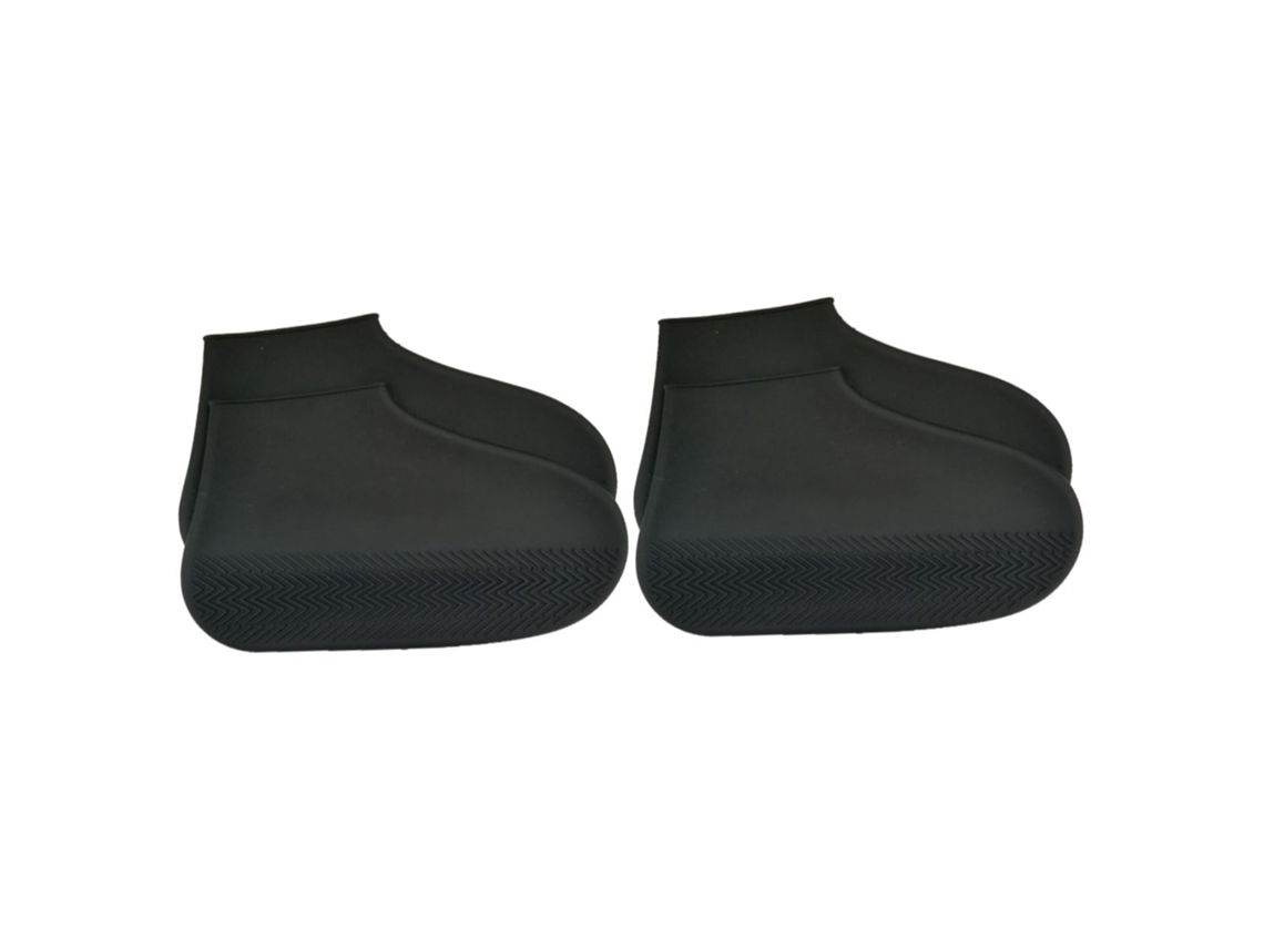 Conjunto De 2 Protetores De Sapato De Silicone Macios E Resistentes, Antiderrapantes, Para Camping E Viagens.