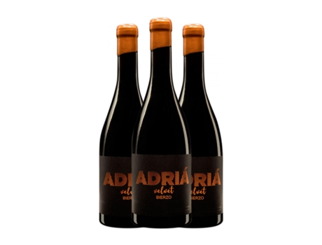 Vinho ADRIÁ Velvet Mencía Bierzo (0.75 L - 3 Unidades)