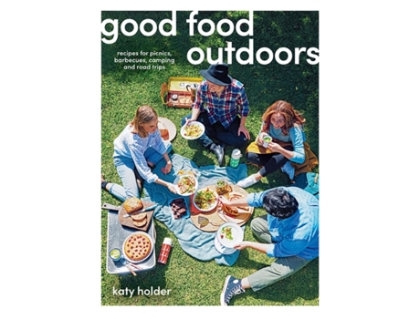 Livro good food outdoors de katy holder (inglês)