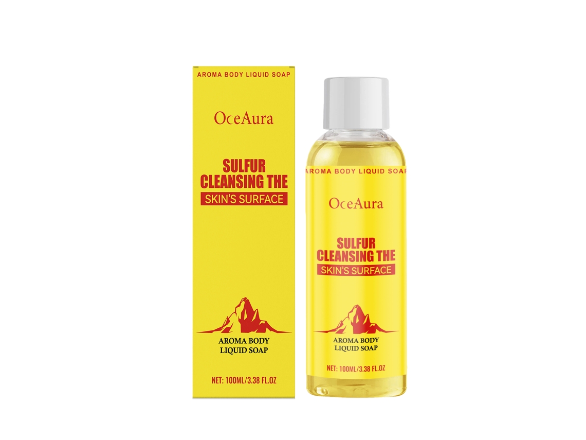 Gel De Banho E Chuveiro Com Fragrância De Enxofre