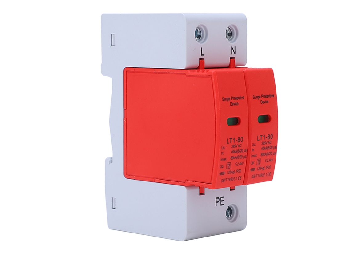 Protector De Sobrecarga Dc 2p 40-80ka, Dispositivo De Proteção Para Casa, Tensão Ac 385v
