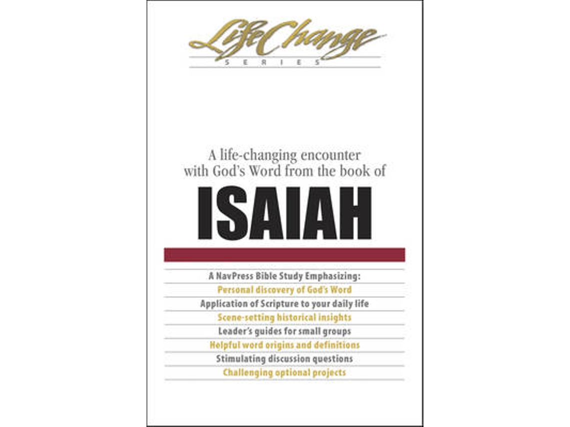 Livro Lc Isaiah de Press Nav (Inglês)