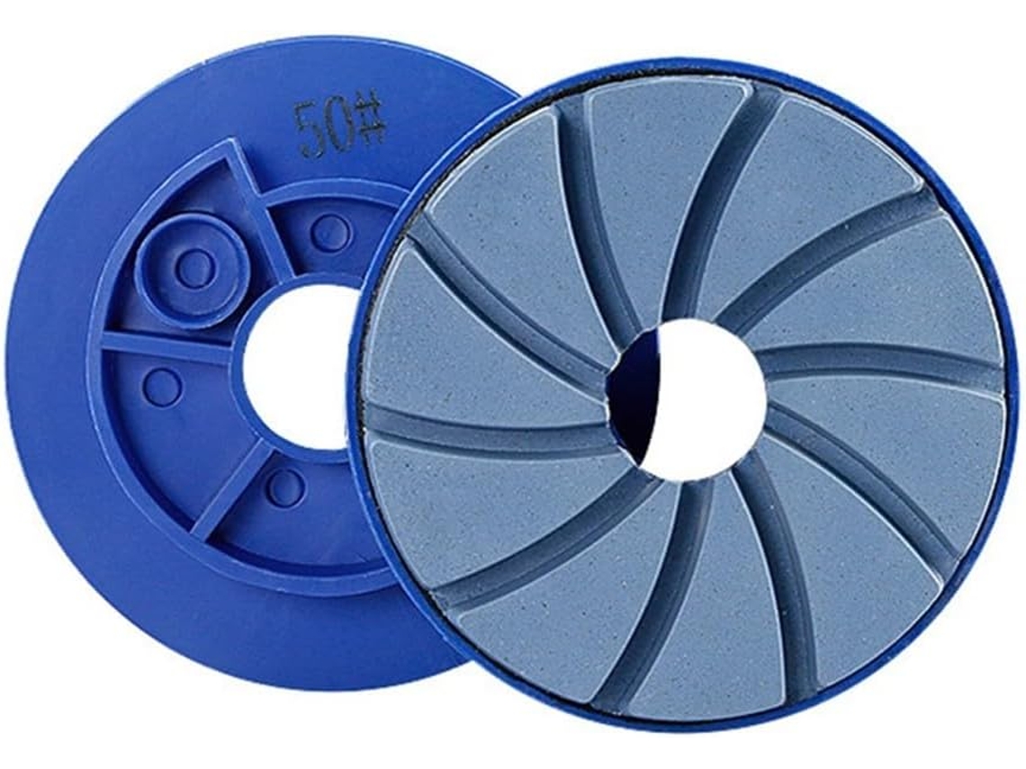 Discos De Polimento Com Encaixe Em Espiral 4 Polegadas, Rebolo Para