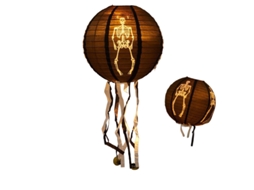 Laxiscreed Decorações De Halloween Com Abóboras, Luz Led E Caveiras Para Festas, Escolas E Comércio