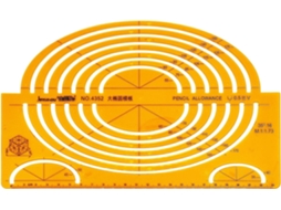 Lurelia Régua Plástica 8 Cm Para Escola