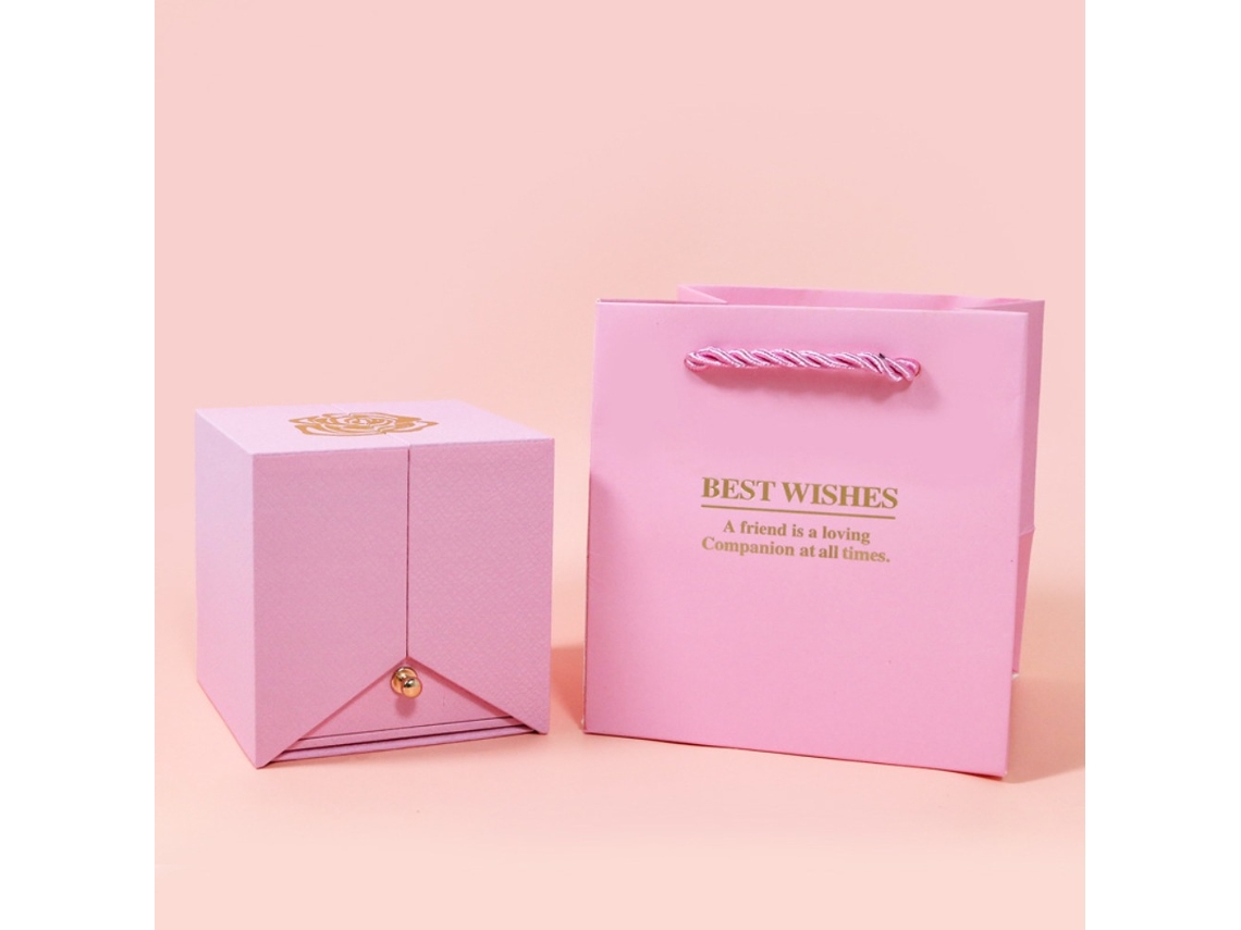 Estojo De Presente Rose Rosa Aquaforge