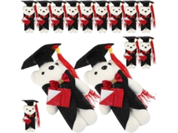 Conjunto De 14 Peças Ursinhos Pelúcia Para Formatura, Perfeitos