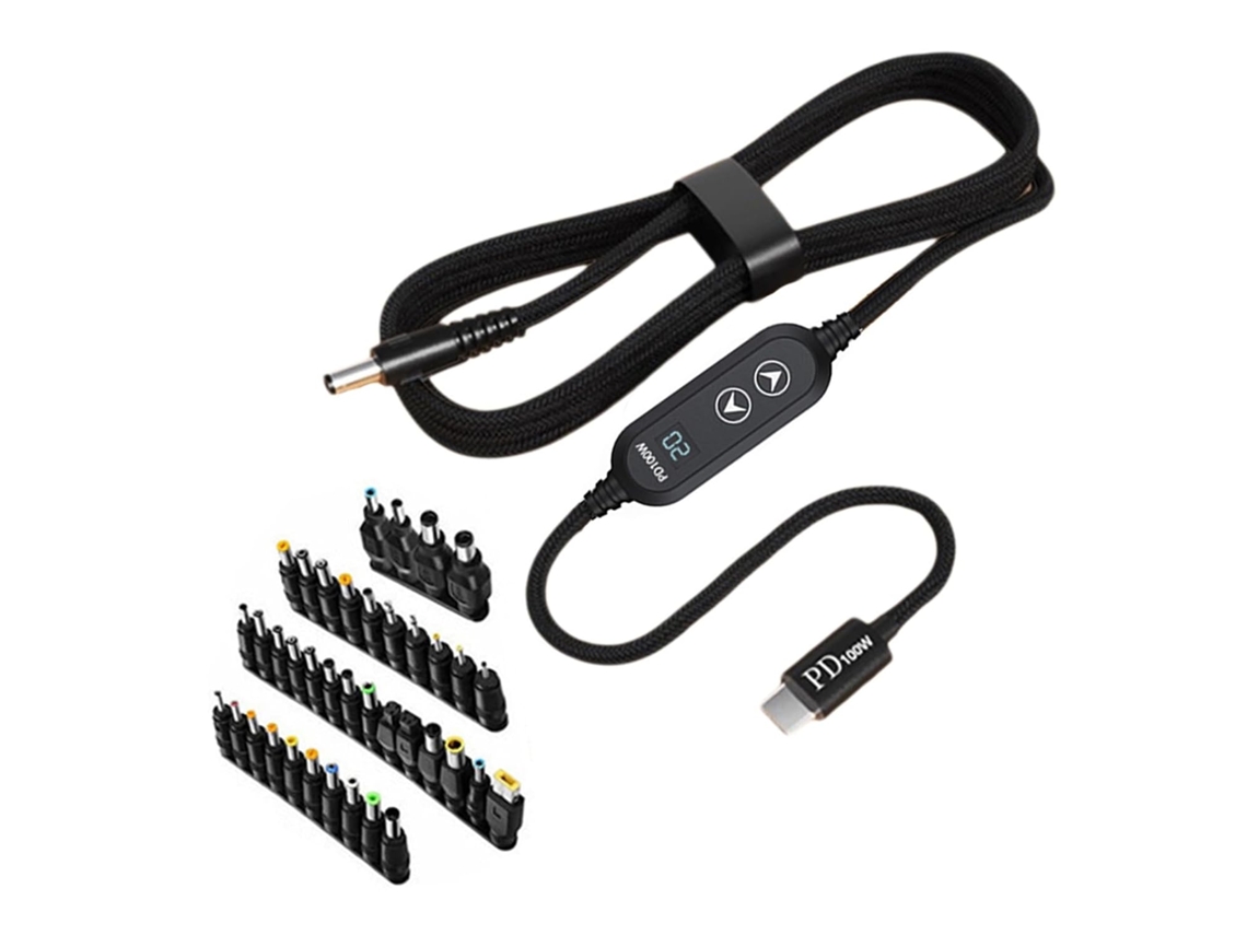 Fonte De Alimentação Direta Avançada Usb-c Para Dc5.5 100 W Múltiplos