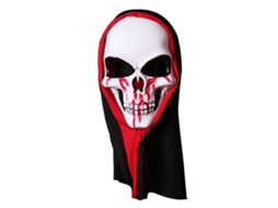 Máscara De Caveira Skull Laxiscreed Respirável Para Halloween E Eventos Assustadores, Unissex