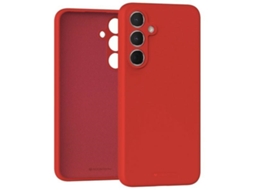 Capa para Samsung Galaxy A35 MERCURY Silicone Vermelho