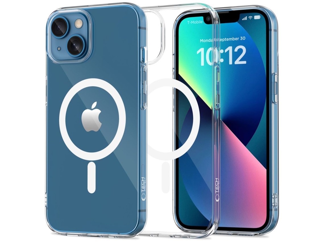Capa TECH PROTECT Flexair Para Magsafe Para Iphone 13 Mini Ampliado