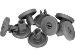 Kit com 8 Rodas para Cesto Inferior de Acessórios de Lava louças para Lava louças Grandes AQUAFORGE