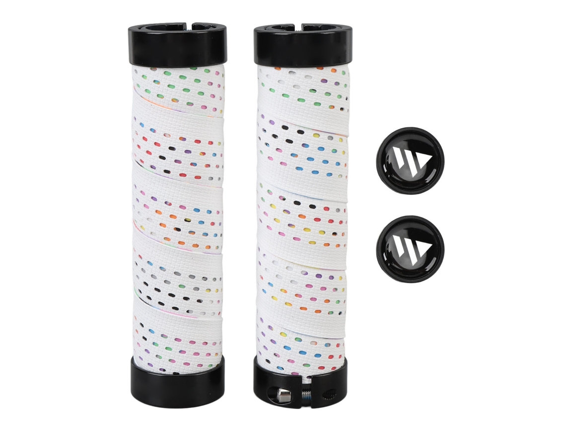 Lurelia Grip Guiador Em Alumínio E Borracha, Leve, Antichoque Para Bicicleta E Btt
