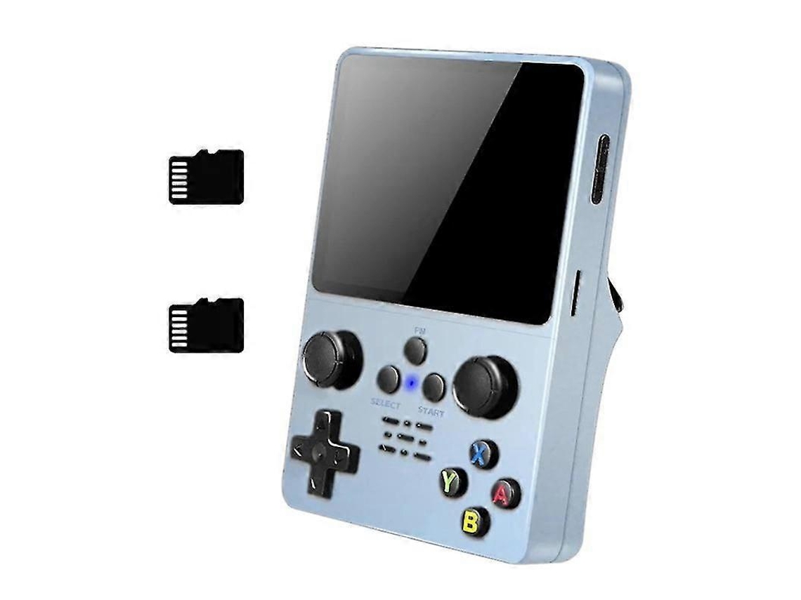 Console De Videogame Retrô R35s De 128 Gb, Mais De 15.000 Jogos, Tela Ips De 3,5 Polegadas, Sistema Linux, Player De Jogos Portátil C Ly Ebike