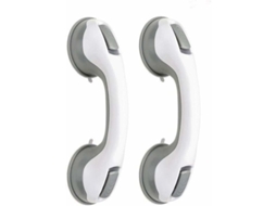 2 Alças de Segurança para Banheira/alça/chuveiro Ventosa para Banheiro + BRILVIBERA