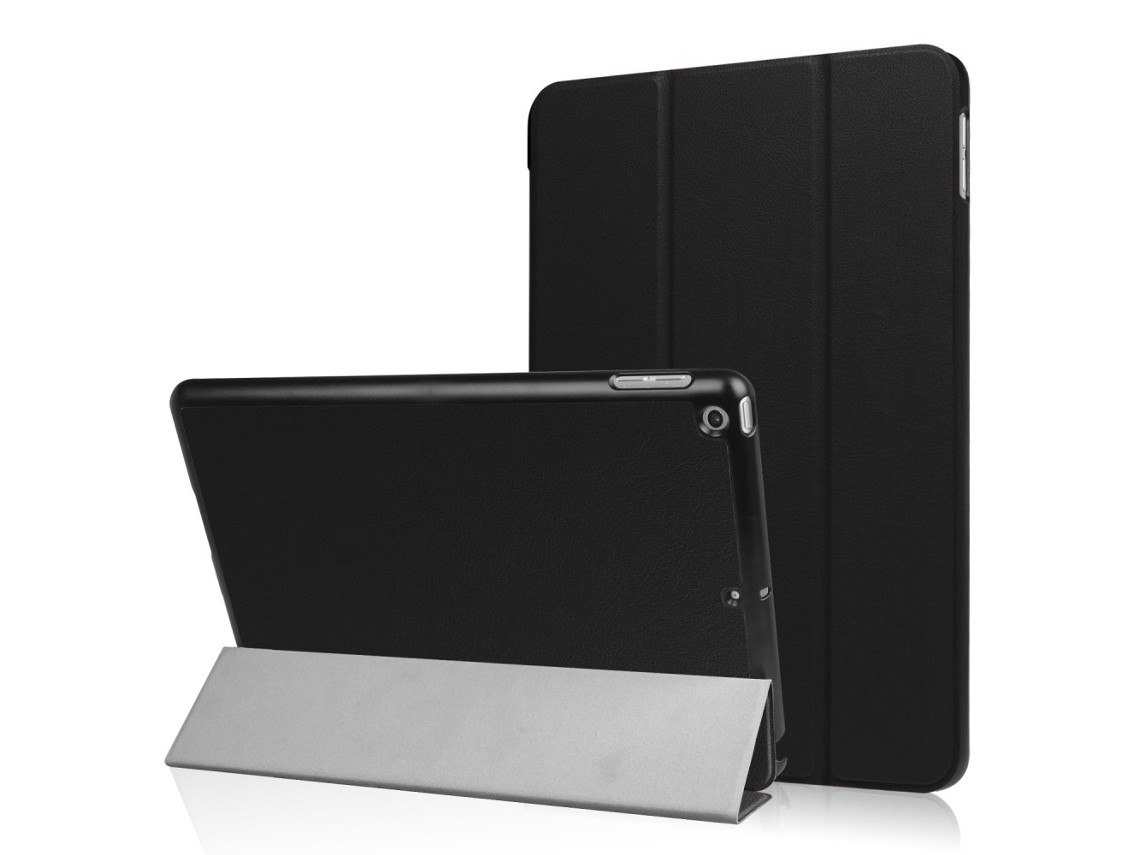 Capa Fine Dobrável para iPad 9.7'' 2017/2018, Preta