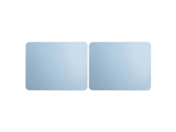Unidades De Tapete De Rato Em Couro Pvc Impermeável Para Mesa, Protetor De Rato Para Escritório E Casa, 27x21cm, Azul Claro Olysi Shop