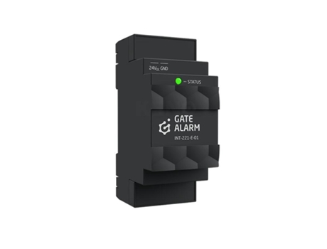 Módulo de integração com sistemas de alarme / Montagem em calha DIN / Ethernet Grenton