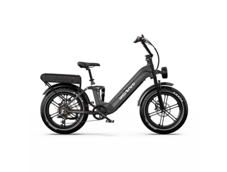 Bicicleta Elétrica Onesport Ot08 Pro Motor 500w Bateria 48v18ah2 Pneus De 20 Polegadas Travões Disco Cinza