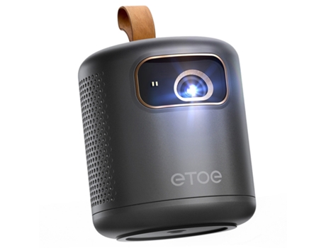 Projetor Etoe Dolphin 1080p/sistema Google Tv/decodificação De Vídeo 4k Uhd/foco E Correção Keystone Automáticos/600 Lumens Ansi/wi-fi De Banda Dupla