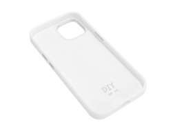 Capa De Celular Com Tela De Tinta Nfc Inteligente Diy Projeção De Tela Material Tpu Para Iphone 15 Branco