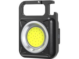 Lanterna Cob De 500 Lúmens, Chaveiro Recarregável Por Usb, 4 Modos De Iluminação Aquaforge