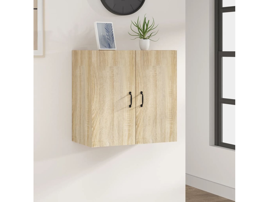 Armário Parede 60x31x60 Cm Derivados De Madeira Carvalho Sonoma Lovely Home