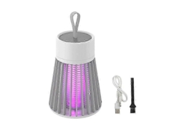 Lâmpada Mata-mosquitos De Choque Elétrico 2025 Recarregável Via Usb Com Luz Uv, Anti-mosquitos Para Campin G Ao Ar Livre, Repelente