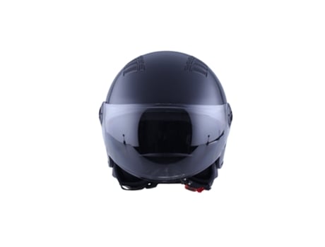 Capacete Jet B2C BY BLD Motociclismo 230E Ece 22.06 Preto Matte S