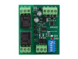 Módulo de Relé de 2 Canales Placa de Control Rs485 Interruptor Controlador 24v