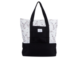 Bolsa de Almoço Isolada com Camadas Duplas e Bolsos Pequenos para Escola Piquenique S/MARCA
