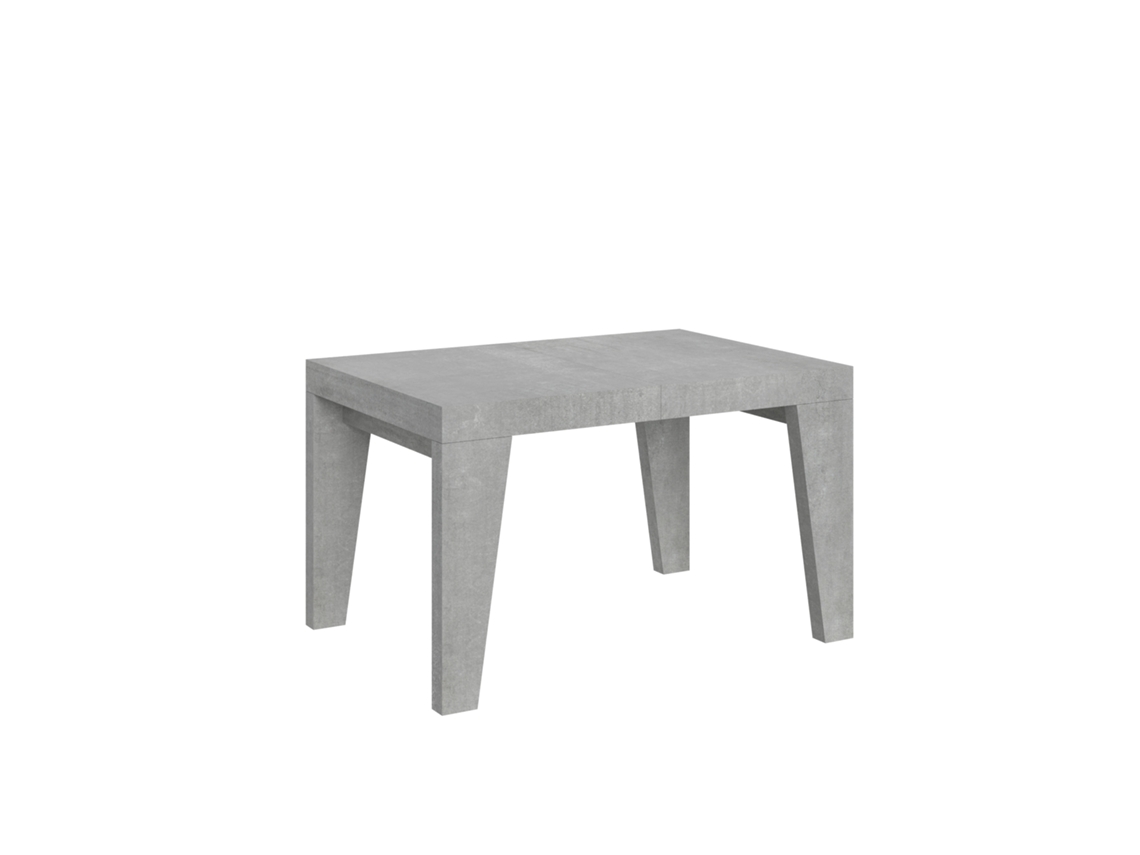 Mesa Extensível 140/400x90 Cm Naxy Concreto Itamoby