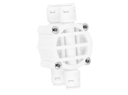 Válvula De Corte Automática 1/4" 4 Vias Laxiscreed Para Purificadores De Água Por Osmose Reversa