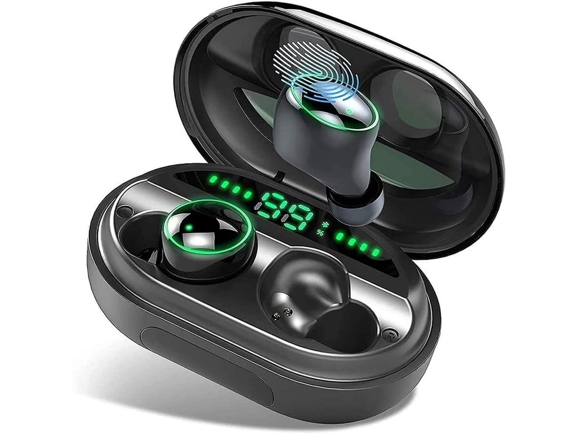 Auriculares Sem Fios Bluetooth Tws Som Estéreo À Prova De Água Lurelia