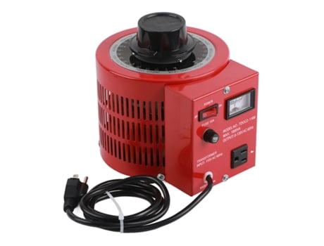 Regulador de tensão CA TDGC2-1KM, saída de 130 V, 10 A, monofásico, 1000 W