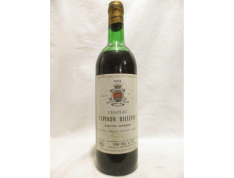 Vinho Tinto CHÂTEAU L'ÉPERON BELLEVUE 1974 (75 cl - 1 unidade)